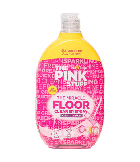 Grindų ploviklis „The Pink Stuff miracle floor cleaner“. Puhdistusaineet