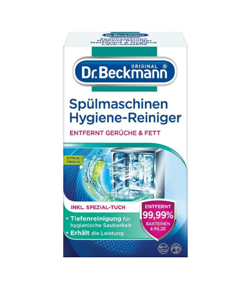 Indaplovių valiklis „Dishwasher cleaner Dr. Beckmann“. Puhdistusaineet