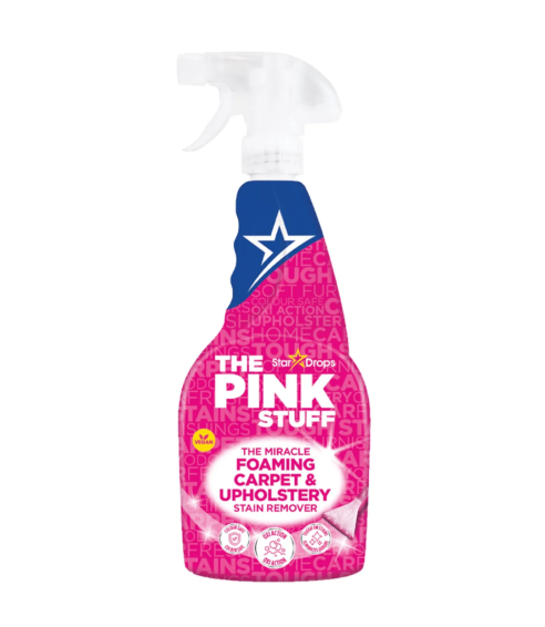 Kilimų valiklis „Carpet spray The Pink Stuff“. Puhdistusaineet