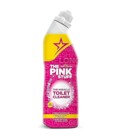 Tualeto valiklis „Toilet cleaner The Pink Stuff“. Puhdistusaineet